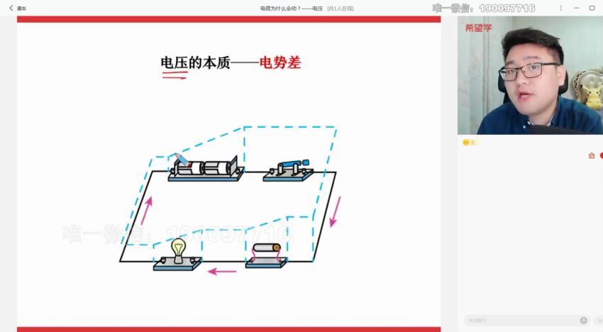 学而思希望学：【2023秋上】初三物理A+班 杨萌 (23.92G)