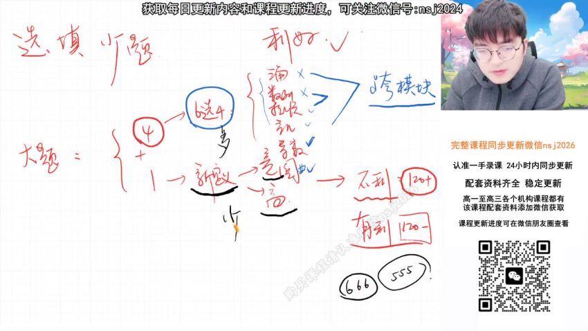 2024高三张华数学全年班 (13.35G)