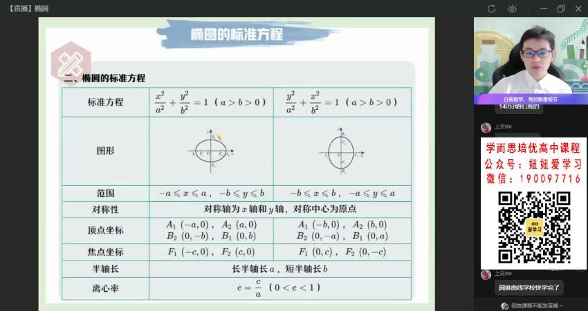 【2022秋】高二数学（课改b）周永亮A+ 【完结】 (11.55G)